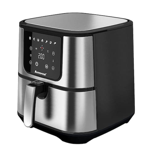 Fritadeira Elétrica Air Fryer Amvox ARF1255 7L Preta - 220V - 220V