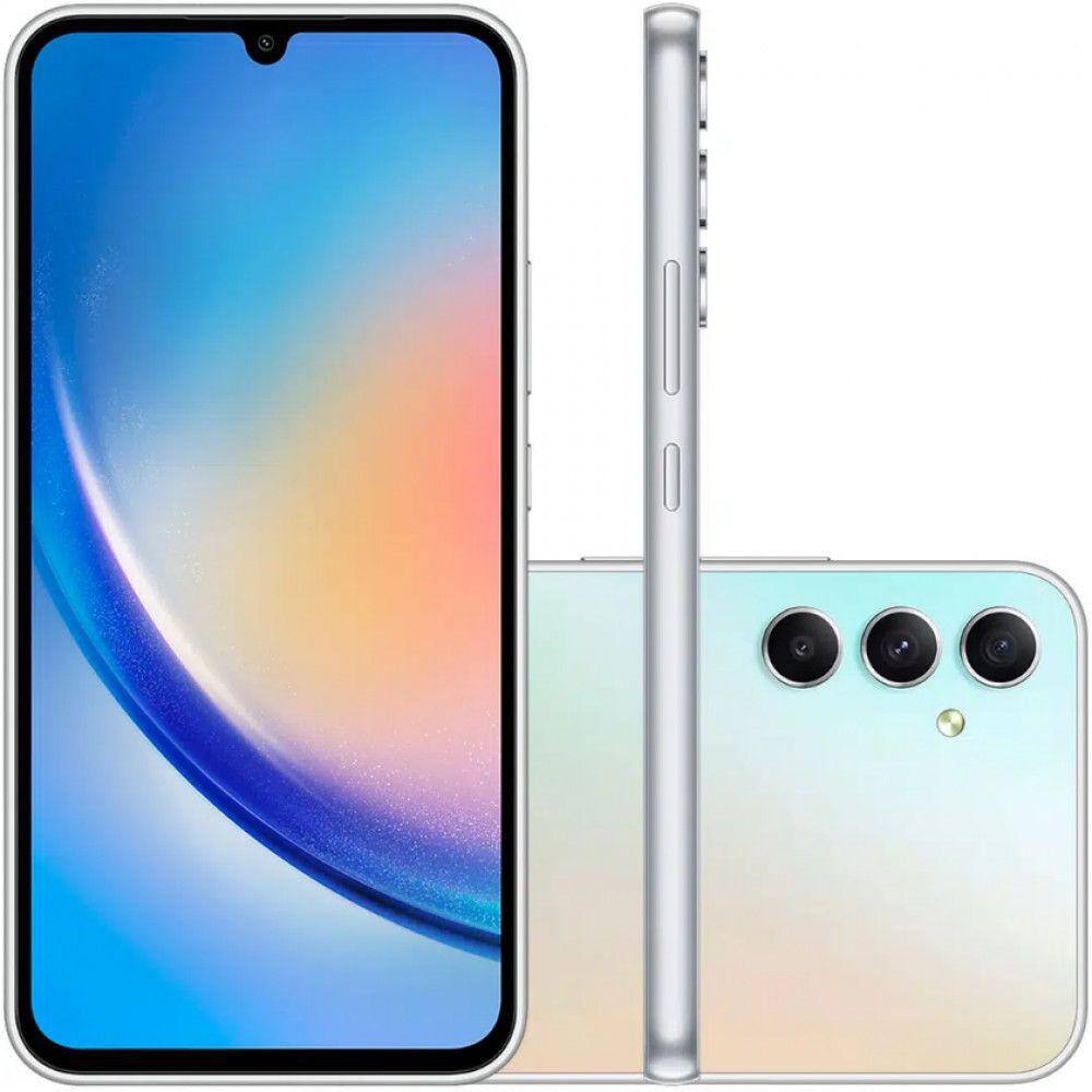 Smartphone Samsung Galaxy A34 5G 6.6 Polegadas Octa Core 128GB 6GB Câmera Tripla