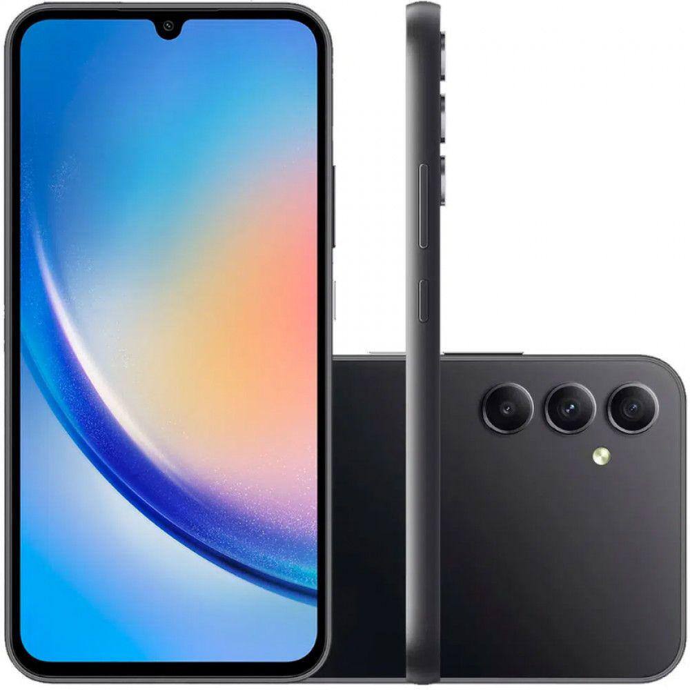 Smartphone Samsung Galaxy A34 5G 6.6 Polegadas Octa Core 128GB 6GB Câmera Tripla