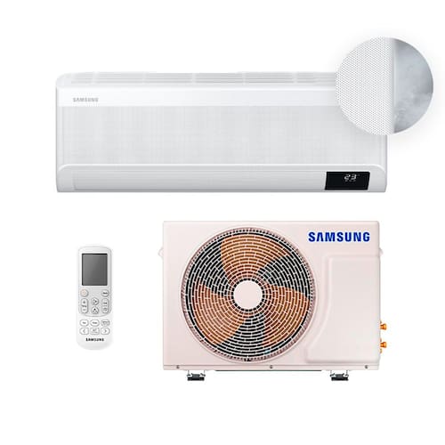 Ar Condicionado Split Inverter Windfree Connect Samsung 12000 Btus Frio 220V Monofásico - AR12CVFAMWKNAZ