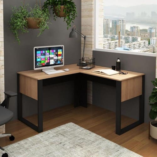 Mesa de Canto para Escritório ME4181 Tecnomobili Menor preço em Mesa de Canto para Escritório ME4181 Tecnomobili