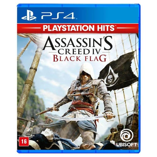 Imagem do produto Assassin’s Creed® IV Black Flag™ Hits PS4 - Físico em Ponto Frio