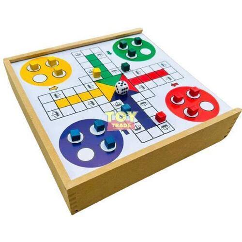 Jogos 6x1 Dama Jogo Velha Ludo Trilha Xadrez Dominó - Zaramela