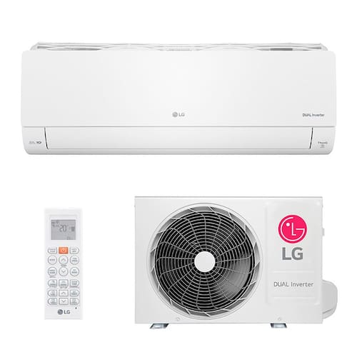 Ar Condicionado Split Hw Inverter LG Dual Voice + IA 12000 Btus Frio 220V Bifásico S3-Q12JA31K Menor preço em Ar Condicionado Split Hw Inverter LG Dual Voice + IA 12000 Btus Frio 220V Bifásico S3-Q12JA31K
