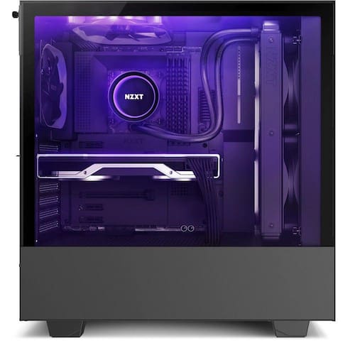 Gabinete Gamer NZXT H510i Mid Tower 2 Fans S/Fonte Vidro Temperado Preto - CA-H510I-B1