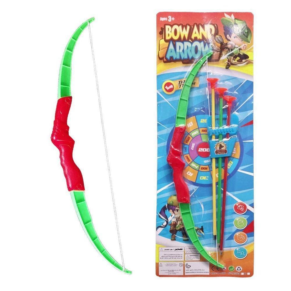 Brinquedo Arco E Flecha Infantil Com Alvo Destacável | Ponto