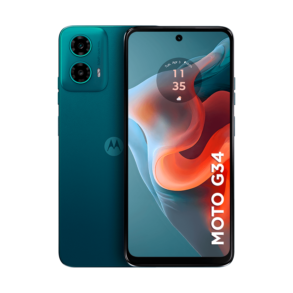 Smartphone Motorola Moto g34 5G 256GB Ponto
