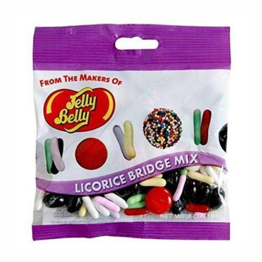 Bala Jelly Belly Licorice Bridge Mix Ponto