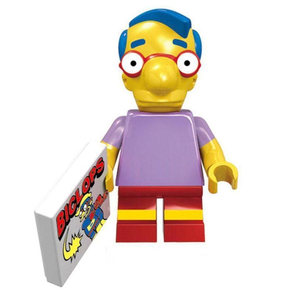 Personagem Milhouse Bonecos Blocos De Montar The | Ponto