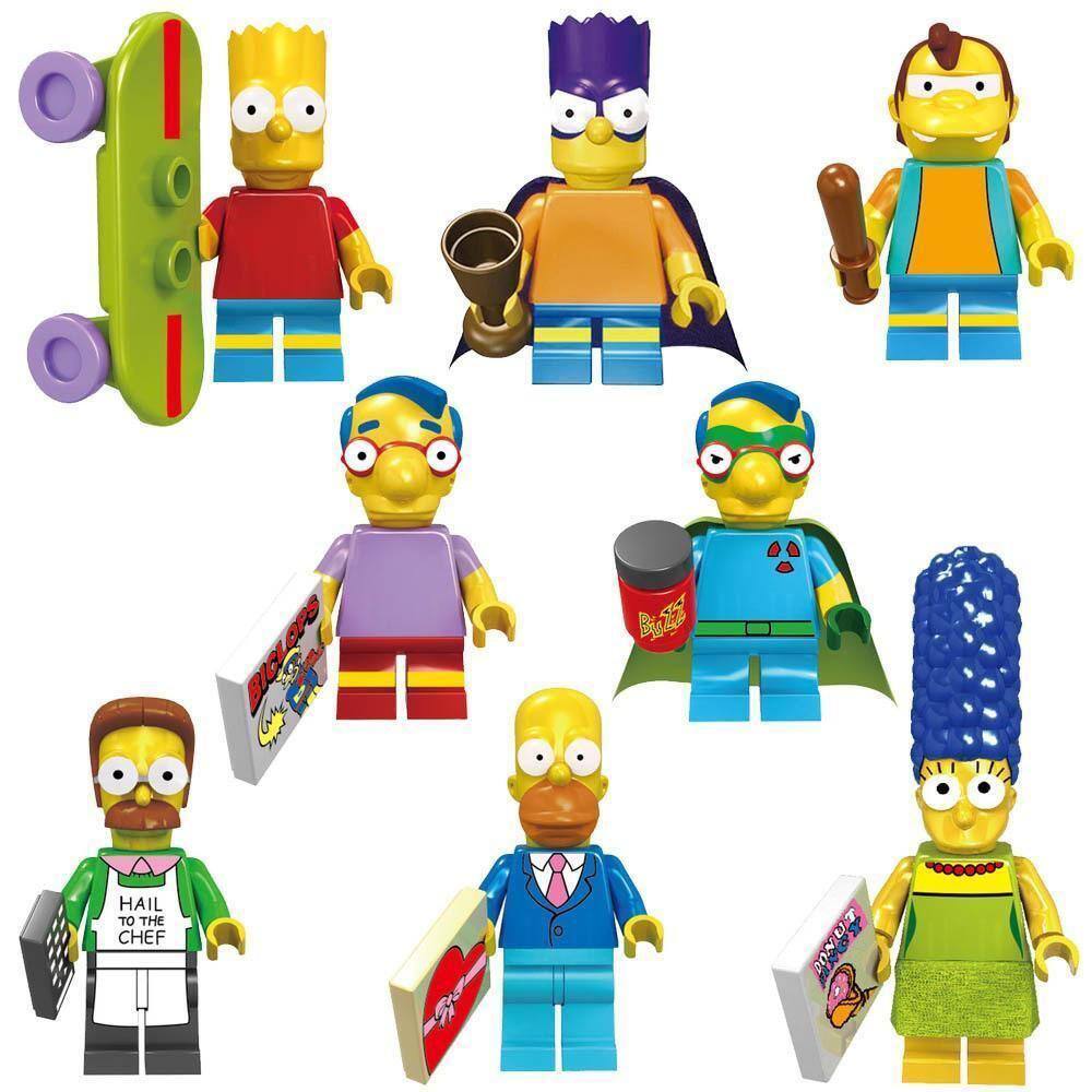 Personagem Milhouse Bonecos Blocos De Montar The | Ponto