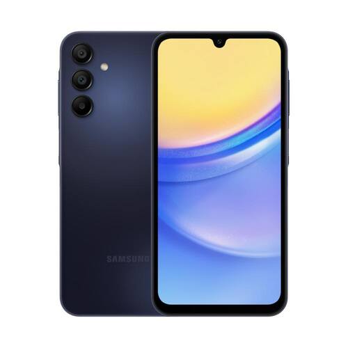 Smartphone Samsung Galaxy A15 4G 256GB 8GB RAM Octa-Core MediaTek Câmera Tripla + Selfie 13MP Tela 6.5" Dual Chip-Azul Escuro