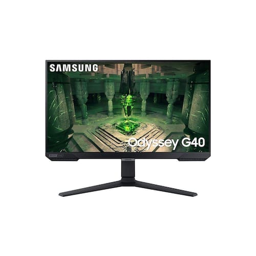 Monitor Gamer Samsung Odyssey G40 27" FHD, Tela Plana, 240Hz, 1ms, HDMI, FreeSync Premium, G-Sync