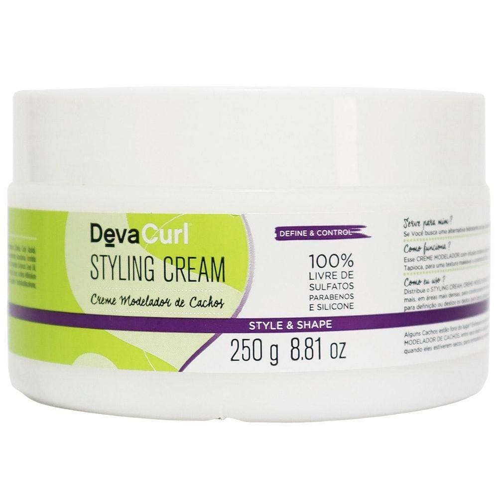Deva Curl Styling Cream Creme Modelador Ponto