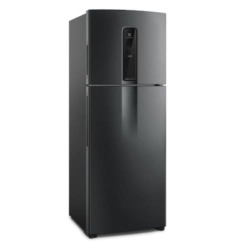 Geladeira Electrolux Frost Free Inverter 480L Efficient com AutoSense SmartBivolt Duplex cor Black Inox Look (IT70B)