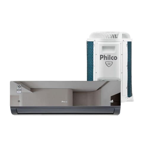 Ar Condicionado Split Inverter Philco Espelhado 12000 BTUS Quente e Frio PAC12000IQFM15E 220V - 220V