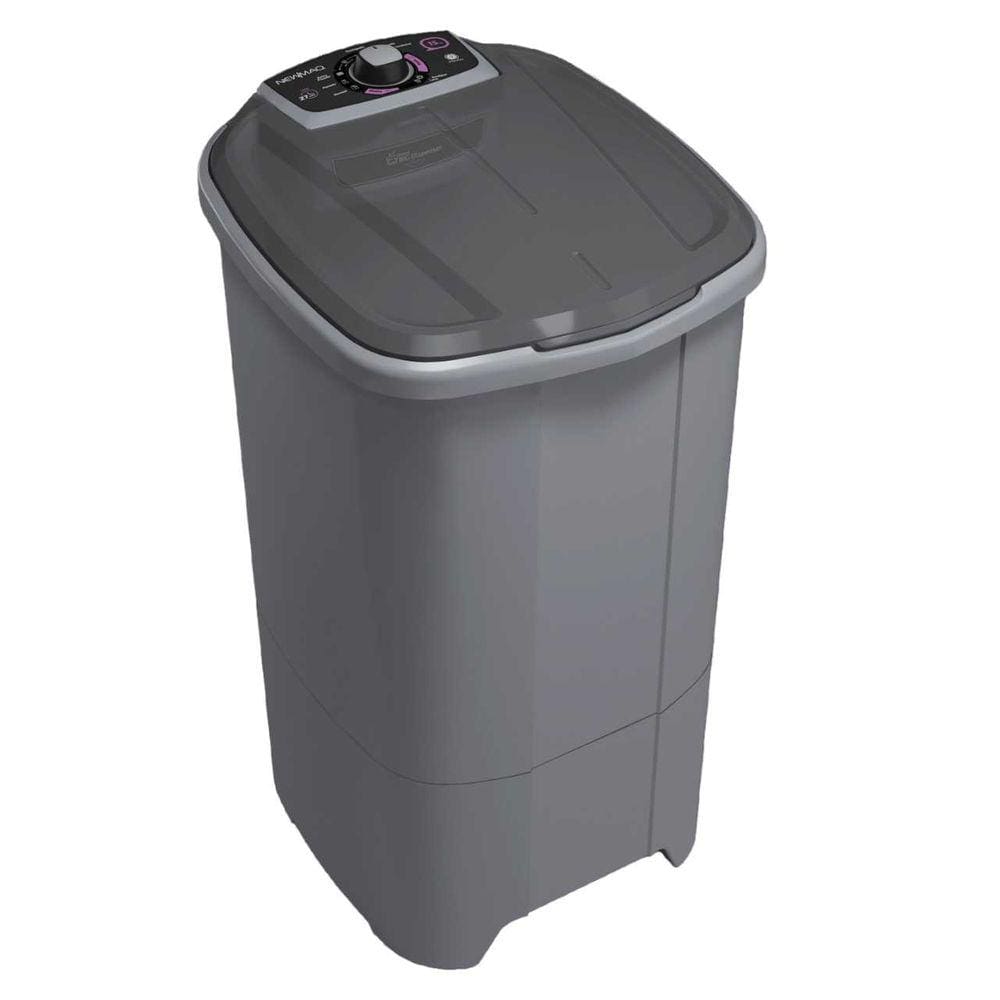 Lavadora de Roupa 15 Kg Prata Newmaq - 220v