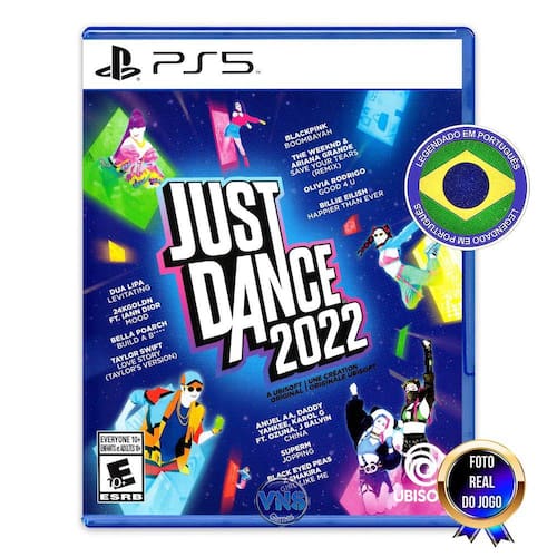 Imagem do produto Just Dance 2022 PS5 - Físico em Ponto Frio