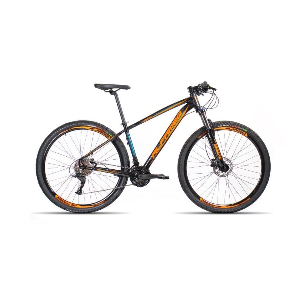 Bicicleta Alfameq Tirreno Disc H T19 Aro 29 Susp. Dianteira 27 Marchas - Laranja/preto