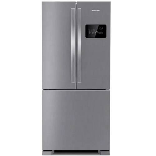 REEMBALADO: Refrigerador Frost Free BRO80AK 540L Inox 220V - Brastemp