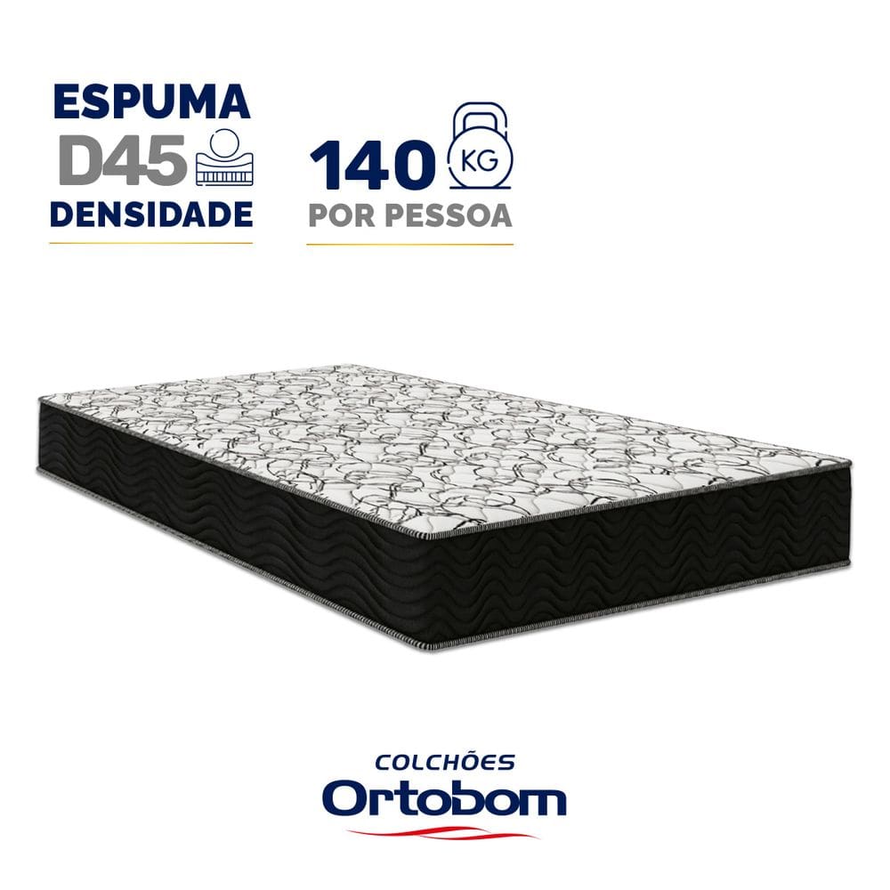 Colchão de Espuma D45 Ortobom Airtech 150 | Ponto