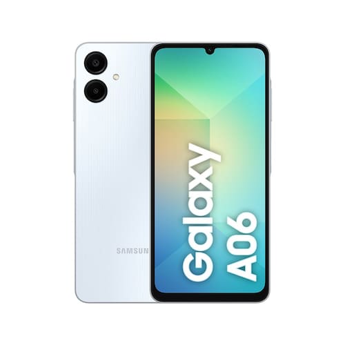 Celular Samsung Galaxy A06, 128GB, 4GB RAM, Tela 6.7", Câm. Traseira 50+2MP, Frontal 8MP - Branco