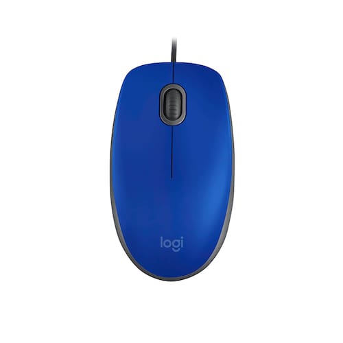 Imagem do produto Mouse Logitech M110 Silent Azul Usb 910-005491 em Ponto Frio