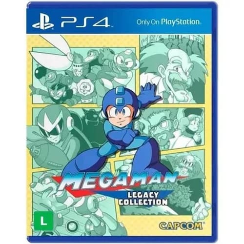 Imagem do produto Mega Man® Legacy Collection PS4 - Físico em Ponto Frio