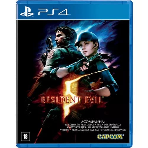 Imagem do produto RESIDENT EVIL 5 PS4 - Físico em Ponto Frio