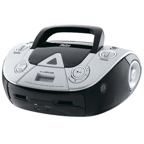Som Portátil Philco PB126 com CD Player MP3, Rádio FM, Entrada USB e Auxiliar de Áudio - Preto é boa?