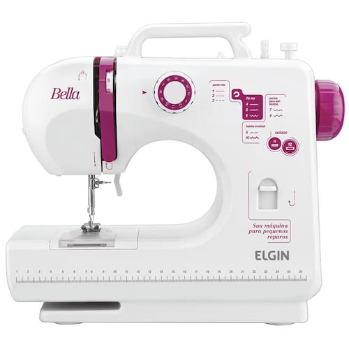 Máquina de Costura Elgin Bella BL1200 Bivolt – Branca é boa?