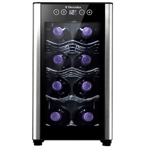 Adega de Vinho Electrolux ACS08 com Painel Touch e Porta em Alumínio Escovado para 8 Garrafas - Preta é ruim? Adega de Vinho Electrolux ACS08 com Painel Touch e Porta em Alumínio Escovado para 8 Garrafas - Preta é boa?