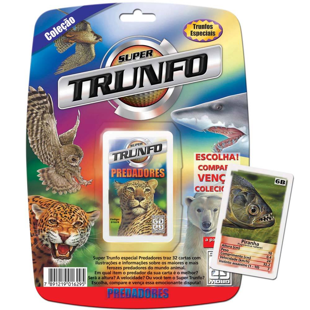 Jogos Trunfo Dinossauros Grow - 01402