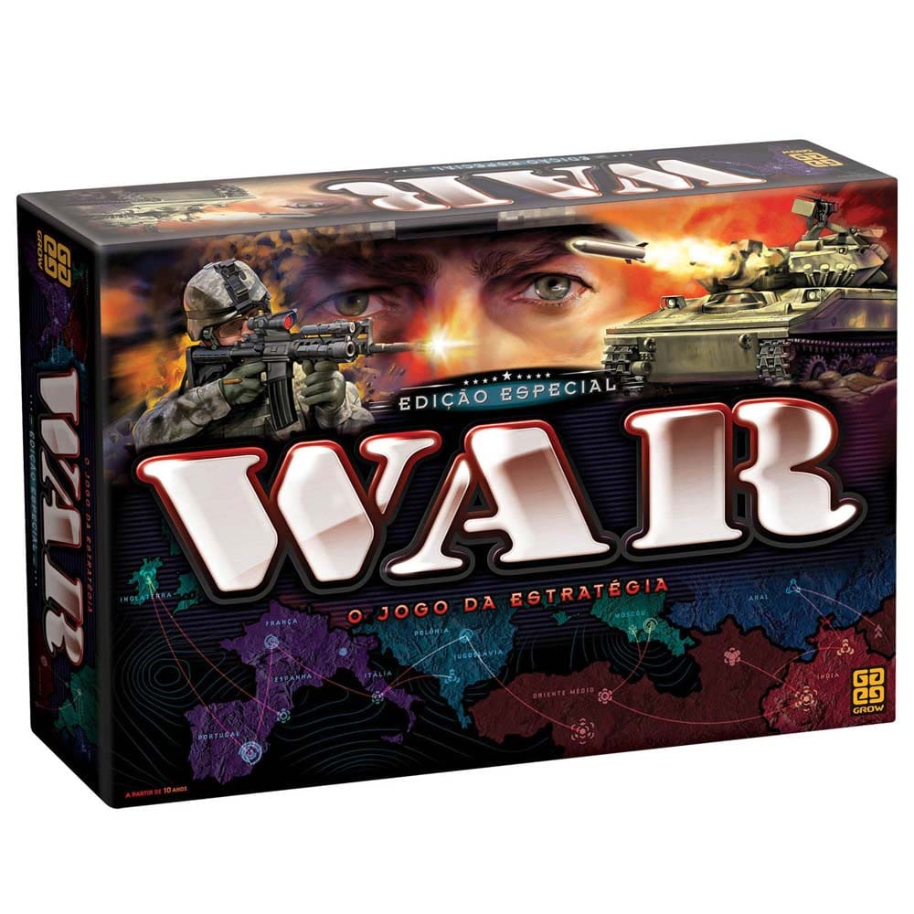 Jogo War - Grow - Jogo de Guerra!