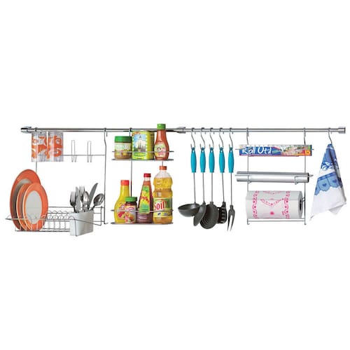 Suporte para Utensílios Arthi Cook Home 10 1410 com Escorredor de Louças - Cromado Menor preço em Suporte para Utensílios Arthi Cook Home 10 1410 com Escorredor de Louças - Cromado