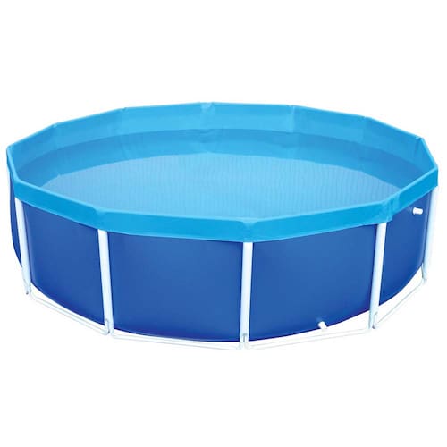 Piscina Redonda Mor 1007 4.500L - Azul Menor preço em Piscina Redonda Mor 1007 4.500L - Azul
