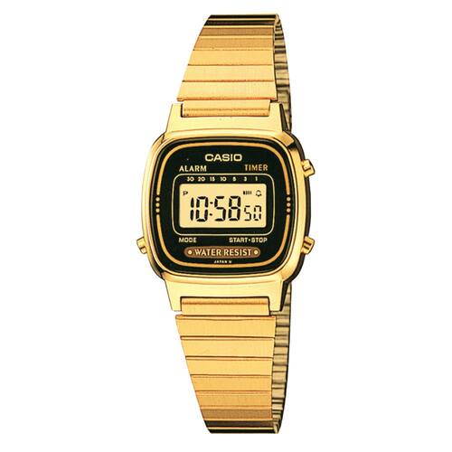 Relógio Feminino Digital Casio LA670WGA1DF - Dourado é boa?