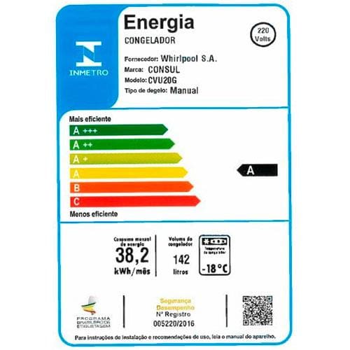 freezer cvu20g