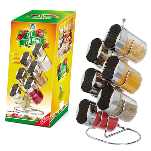 Porta Condimentos Arthi 5308 c/ 6 Peças e Suporte é boa?