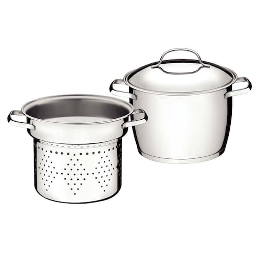 Conjunto Cozi-Pasta 2 Peças Tramontina Allegra em Aço Inox com Fundo Triplo é ruim? Conjunto Cozi-Pasta 2 Peças Tramontina Allegra em Aço Inox com Fundo Triplo é boa?