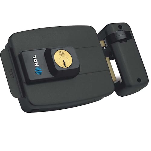 Fechadura Elétrica HDL C-90 Dupla - Preto Menor preço em Fechadura Elétrica HDL C-90 Dupla - Preto