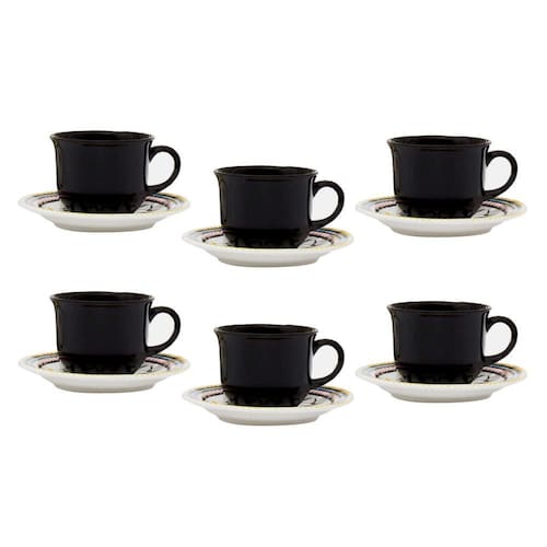 Conjunto de Xícaras para Chá Oxford Daily em Cerâmica 200 ML JM21-6750 - 6 Peças Menor preço em Conjunto de Xícaras para Chá Oxford Daily em Cerâmica 200 ML JM21-6750 - 6 Peças