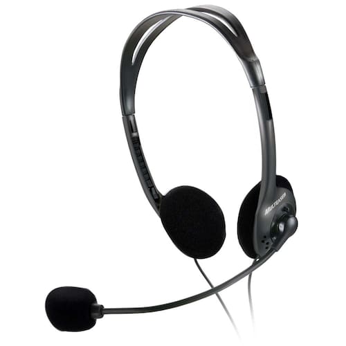 Menor preço em Headset Multilaser PH002 - Preto/Prata