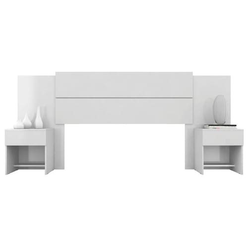 Cabeceira para Cama Casal Demóbile Luna com Mesa Menor preço em Cabeceira para Cama Casal Demóbile Luna com Mesa
