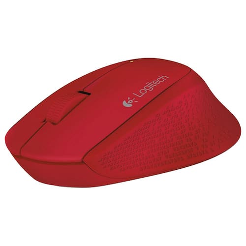 Mouse sem Fio USB Logitech M280 - Vermelho Menor preço em Mouse sem Fio USB Logitech M280 - Vermelho