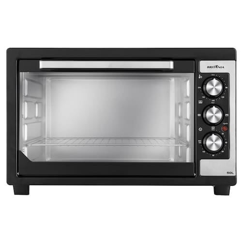 Forno Elétrico Britânia BFE50P de 50 L com Timer de 120 Minutos 50 L – Preto Menor preço em Forno Elétrico Britânia BFE50P de 50 L com Timer de 120 Minutos 50 L – Preto