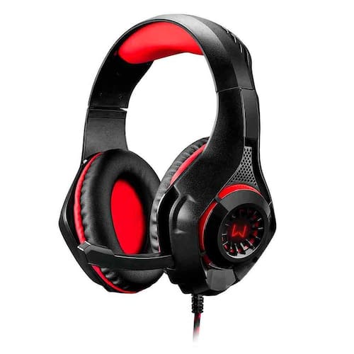 Headset Gamer Warrior Rama PH219 para PC, Xbox One e PS4 - Vermelho é ruim? Headset Gamer Warrior Rama PH219 para PC, Xbox One e PS4 - Vermelho é boa?