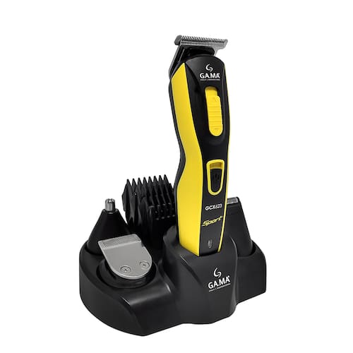Aparador de Pelos Gama Italy Multi-Styler GCX623 Sport USB Bivolt - Amarelo/Preto Menor preço em Aparador de Pelos Gama Italy Multi-Styler GCX623 Sport USB Bivolt - Amarelo/Preto