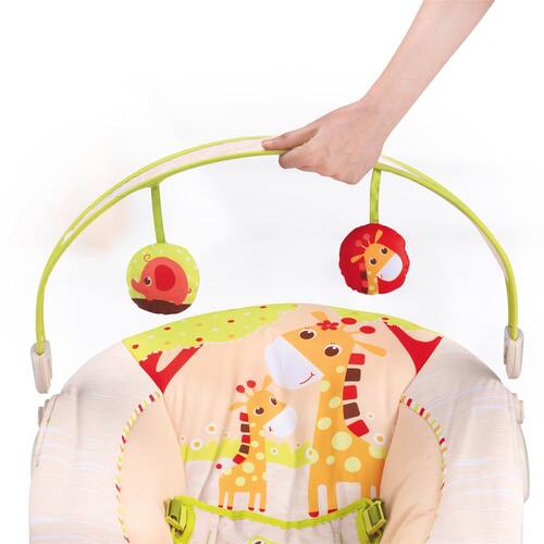 Cadeira de Descanso Mastela Musical e Vibratória Girafa - Amarela Menor preço em Cadeira de Descanso Mastela Musical e Vibratória Girafa - Amarela