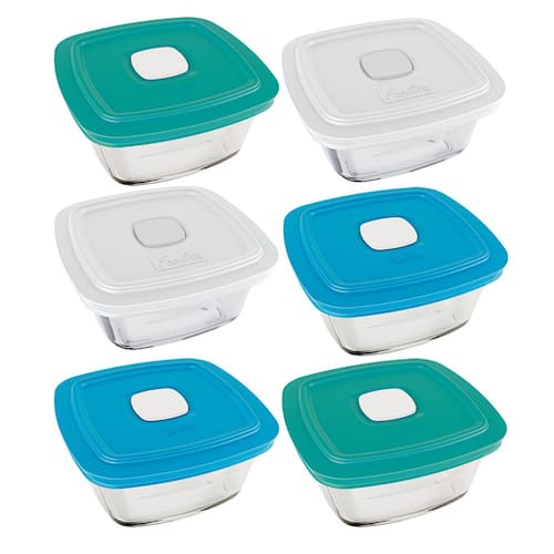 Conjunto de Potes Marinex Facilita Vap em Vidro 1 L - 6 Peças Menor preço em Conjunto de Potes Marinex Facilita Vap em Vidro 1 L - 6 Peças