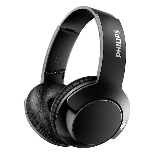 Menor preço em Fone de Ouvido Sem Fio Philips SHB3175BK/00 com Bass+, Haste Dobrável - Preto